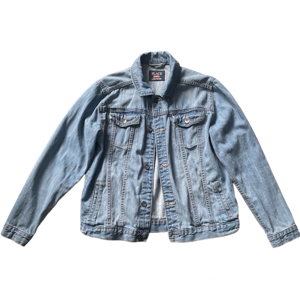 The Childrens Place Girls Denim Jacket Size XL14